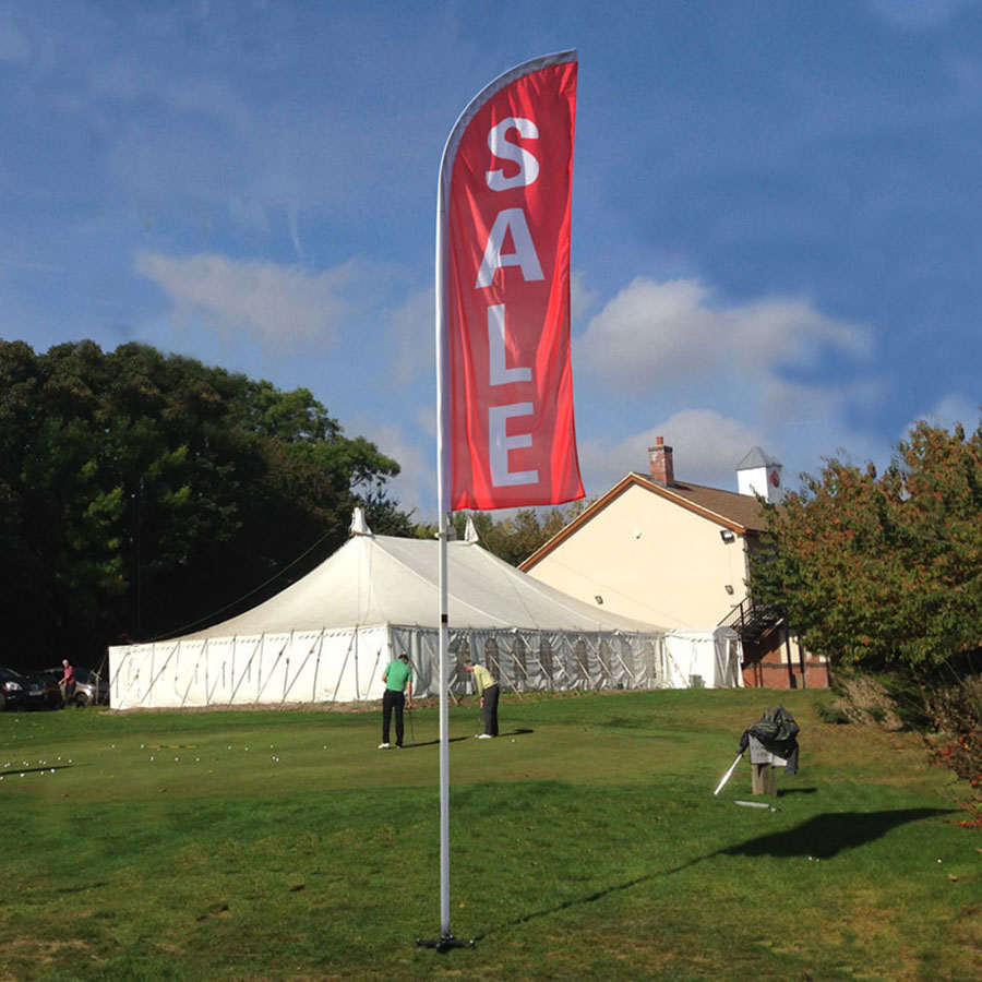 Zephyr can provide flags of all shapes and sizes in various substrates