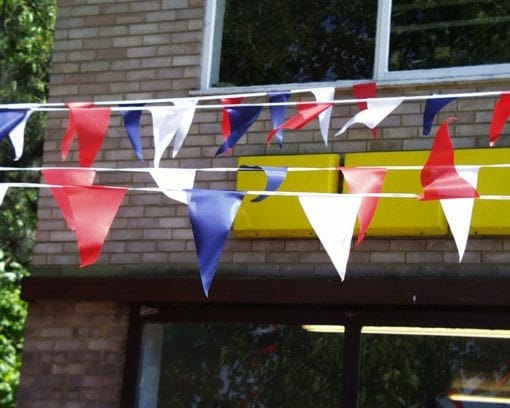 Bunting Red White and Blue