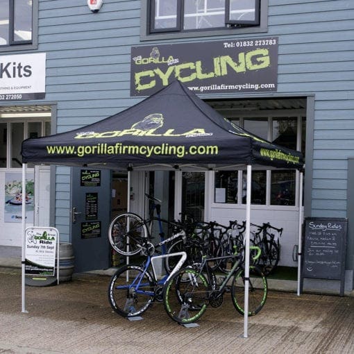 Gorilla Cycles Marquee