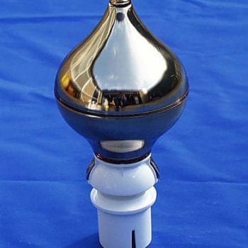 Gold Onion Finial for Flagmaster