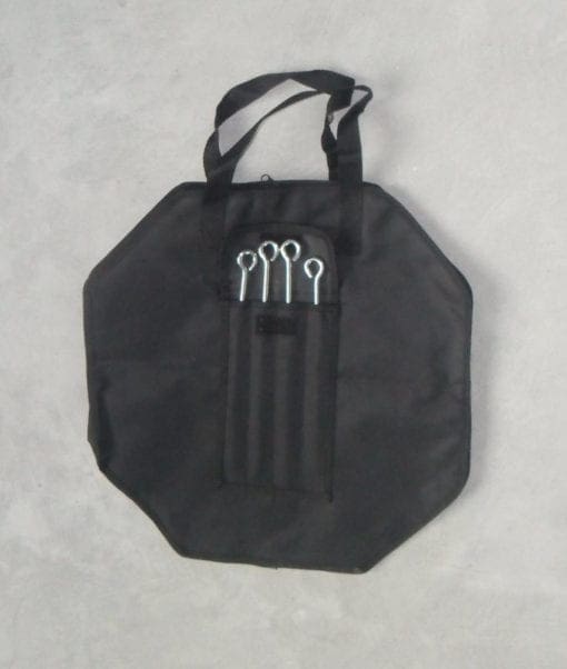 Pop Up Carry Bag and Spikes