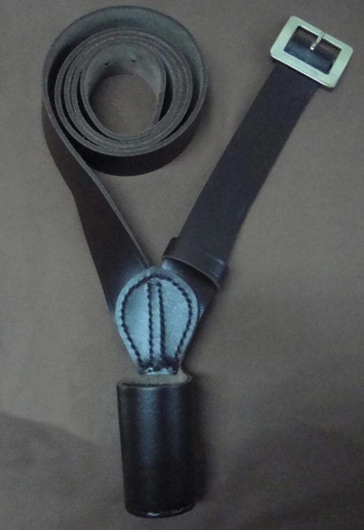 Leather Carrying Strap Left